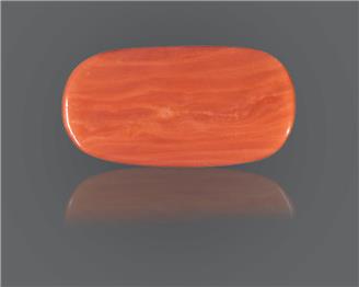 Red Coral Natural Certified 8.94 RTS ( 8179 )